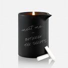 Burning desire soy massage oil candle