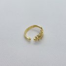 Woman Gift Ring Olive sterling silver handmade ajustable