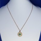 Fashionable Handmade Necklace from silver 925 with Turquoise stone