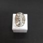Tree of Life Ring sterling silver handmade by casting gold plated ajustable