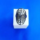 Ring Alexander Handmade silver 925 by casting gold plated ajustable