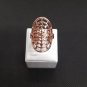 Ring Alexander Handmade silver 925 by casting gold plated ajustable
