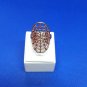 Ring Alexander Handmade silver 925 by casting gold plated ajustable
