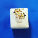 Woman Gift Ring Olive sterling silver handmade ajustable
