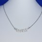 Fashionable necklace handmade silver 925 olive Greek fashion