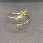Olive Branch Bracelet Handmade bronze plated ajustable