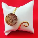 Fashionable Bracelet Disk of faistos handmade bronze ajustable