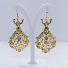 Greek Art Earrings handmade bronze unique