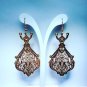 Greek Art Earrings handmade bronze unique