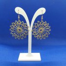 Fashionable Earrings Handmade by casting bronze  plated