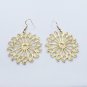 Fashionable Earrings Handmade by casting bronze  plated