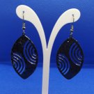 Fashionable earrings handmade bronze unique