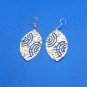 Fashionable earrings handmade bronze unique