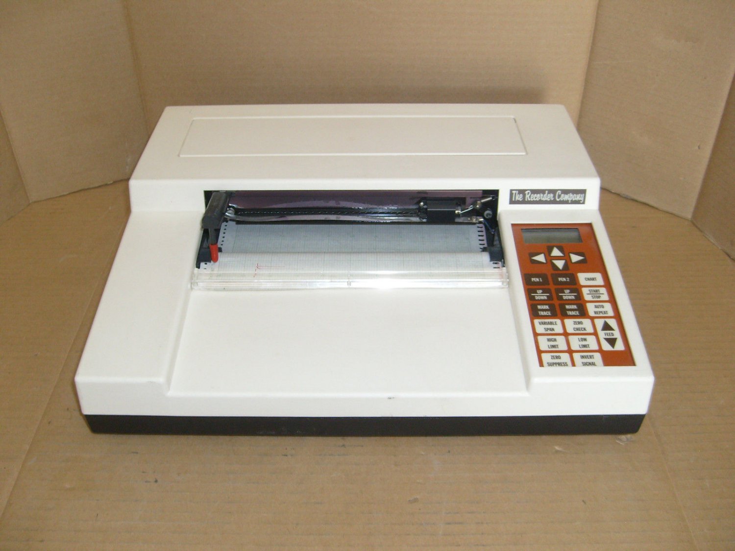The Recorder Company 4510 Single Pen Chart Recorder Laboratory