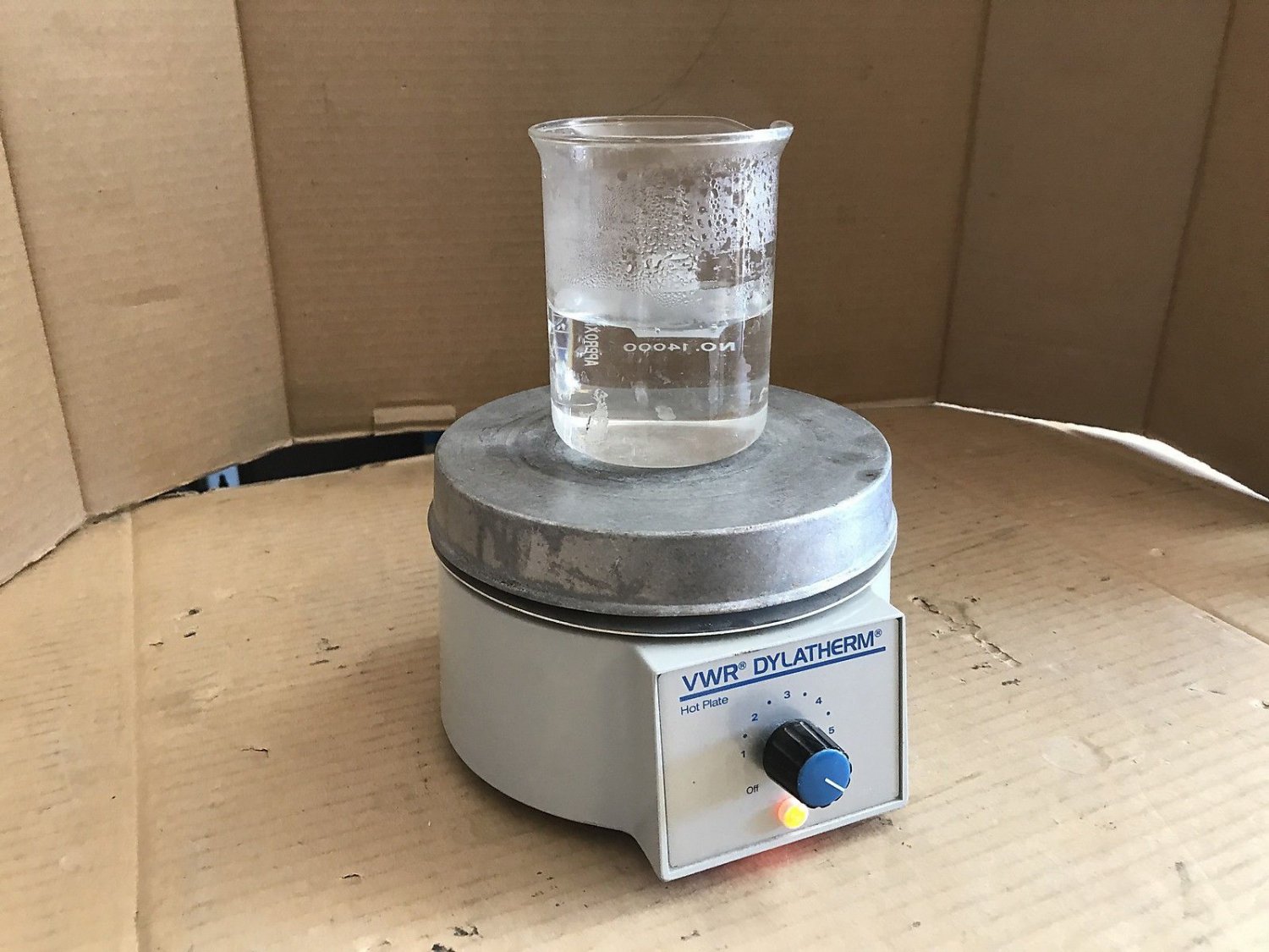 Laboratory Hot Plate VWR Dylatherm 6.25" Aluminum Plate Surface 500 Watts