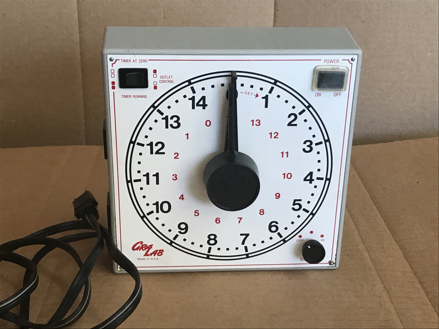 GraLab Model 173 15Hour Timer Laboratory / Industrial Timer