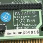 Vintage Paradise Systems ISA MGC Video Board 25100 w/ MGC Parallel Printer Card
