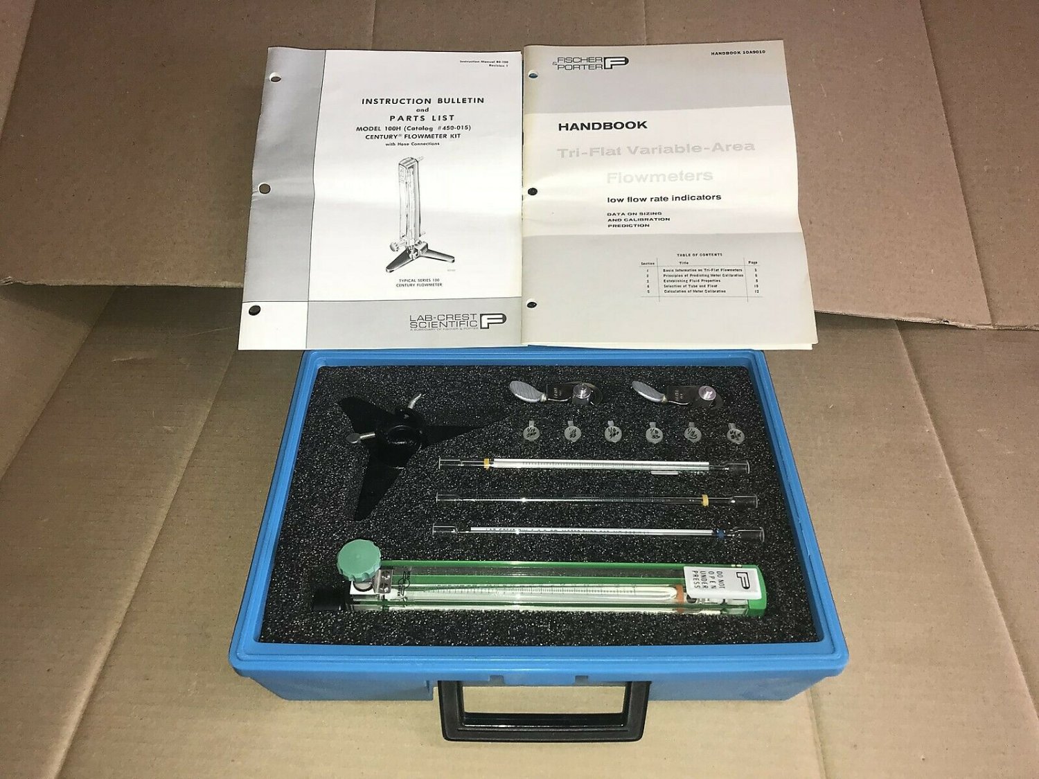 Lab-Crest Century Flowmeter Kit 450-015 Model 100H