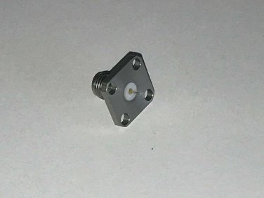Lot of 10 AMP Tyco TE 1052898-1 RF Threaded SMA Jack Connectors, 50 Ohm, 18GHz