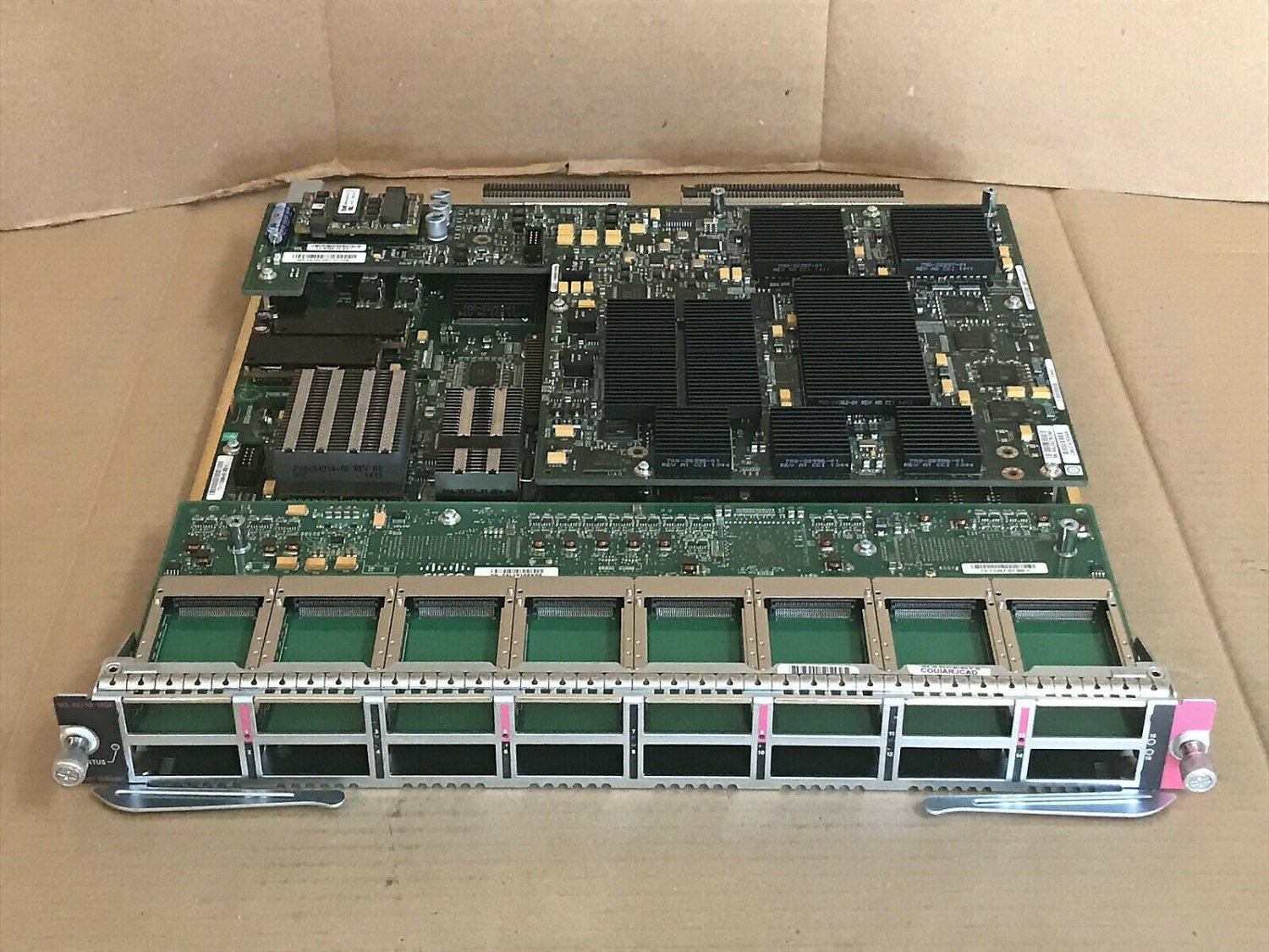 Cisco Ws X6716 10ge V04 16 Port 10 Gigabit Switch Module With Ws F6700 Dfc3c V04