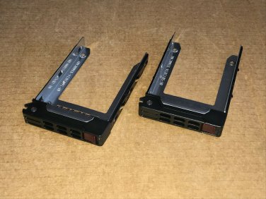 2 Supermicro SuperBlade 01-SB72034 2.5" Hard Drive Trays 01-SB72034-XX00C101