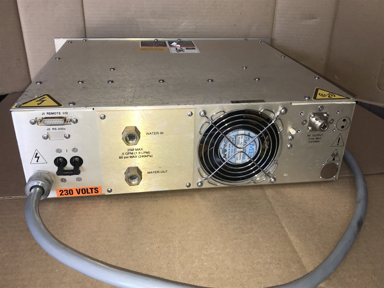 Comdel CX-600S 13.56MHz RF Generator CX-600A CX-600 Power Supply FP3114RA