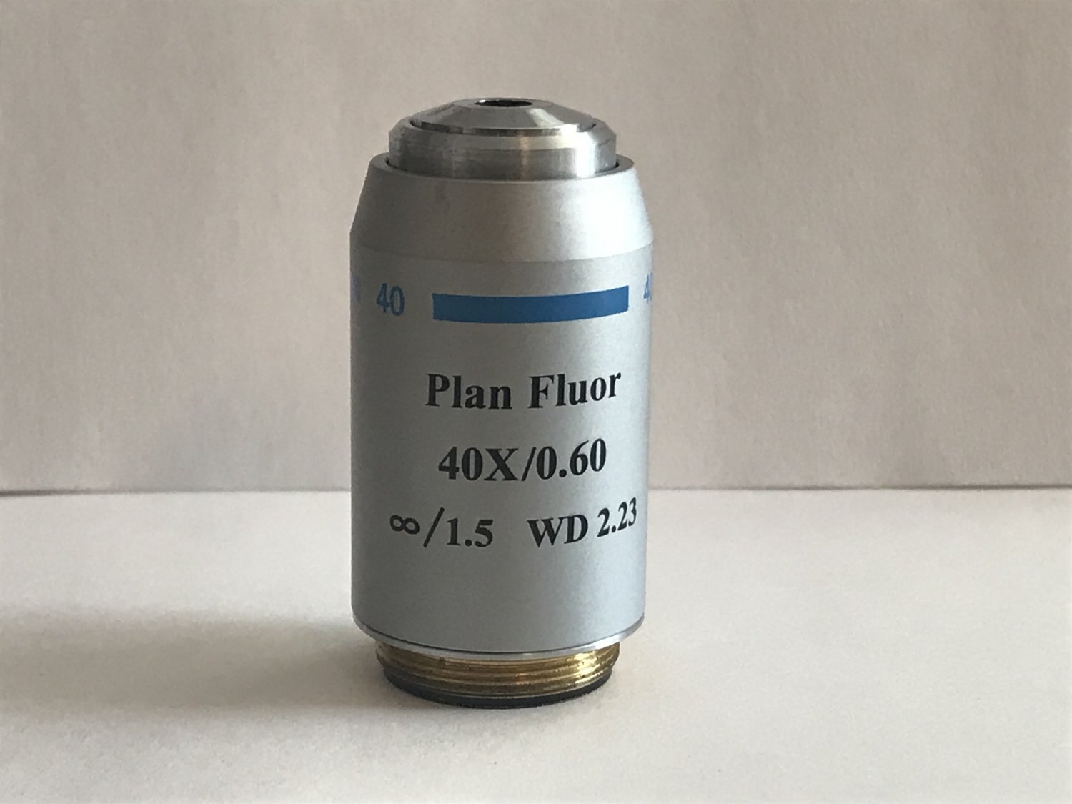 Plan Fluor 40X/0.60 - â��/1.5 WD 2.23 Microscope Objective