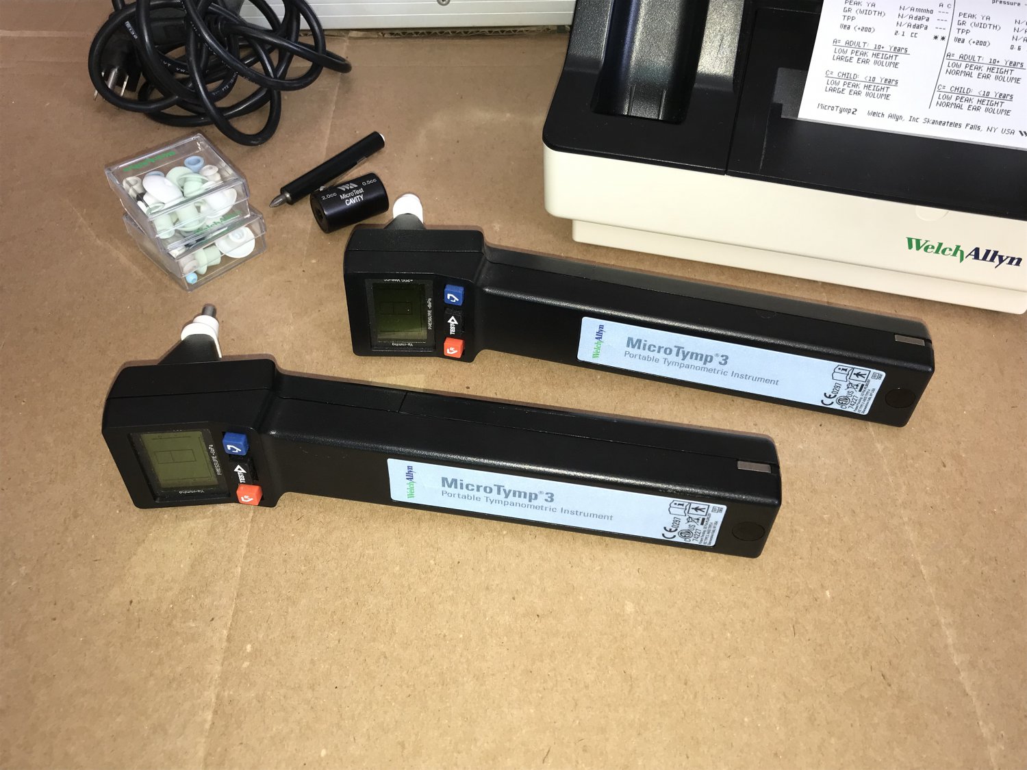 Welch Allyn MicroTymp 3 Tympanometers