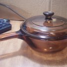 Amber Corning Visions Vision 0.5 Liter Saucepan w/Lid