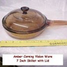 Amber Corning Visions Vision 7 inch Skillet w/ Lid