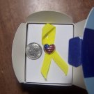 The Yellow Ribbon Pin Avon 2003 NOS NIB