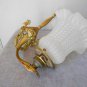 Vintage Single French Bronze Wall Light Sconces