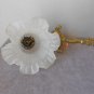 Vintage Single French Bronze Wall Light Sconces
