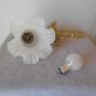 Vintage Single French Bronze Wall Light Sconces