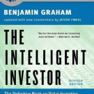 The Intelligent Investor The Definitive Book on Value Investing by Benjamin Graham Jason Zweig