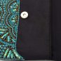 Turquoise Handmade Beaded Clutch, Evening Clutch Bag, Formal Event Clutch Purse.