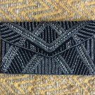 Black Clutch Bag, Beaded Bag, Clutch Handbag, Bohemian Bag, Clutch, Purse, Party Clutch