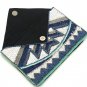 Turquoise White Beaded Evening Clutch, Wedding Clutch Bag, Party Bag/ Clutch, Fashion Bags