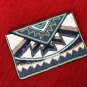 Turquoise White Beaded Evening Clutch, Wedding Clutch Bag, Party Bag/ Clutch, Fashion Bags