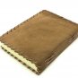 Handmade Paper Leather Journal, Notebook, Handmade Journal.