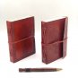 Handmade Paper Leather Journal, Notebook, Handmade Journal, Writing Journal.