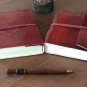 Handmade Paper Leather Journal, Notebook, Handmade Journal, Writing Journal.
