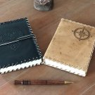 Handmade Paper Leather Journal, Notebook, Handmade Journal.