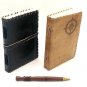 Handmade Paper Leather Journal, Notebook, Handmade Journal.