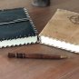 Handmade Paper Leather Journal, Notebook, Handmade Journal.