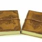 Handmade Paper Leather Journal, Notebook, Handmade Journal, Writing Journal.