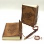 Handmade Paper Leather Journal, Notebook, Handmade Journal, Writing Journal.