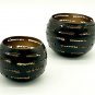 Pair of Tea Light Holders, Small & Large Iron Table Top/ Votive, Home Decor, Christmas Decorative