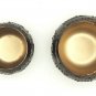Pair of Tea Light Holders, Small & Large Iron Table Top/ Votive, Home Decor, Christmas Decorative