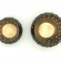 Pair of Tea Light Holders, Small & Large Iron Table Top/ Votive, Home Decor, Christmas Decorative